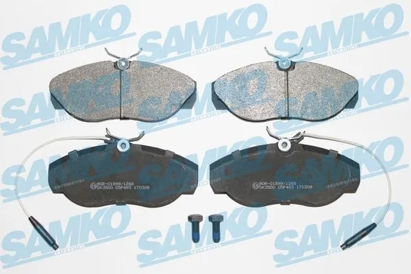 Brake Pad Set, disc brake 5SP493
