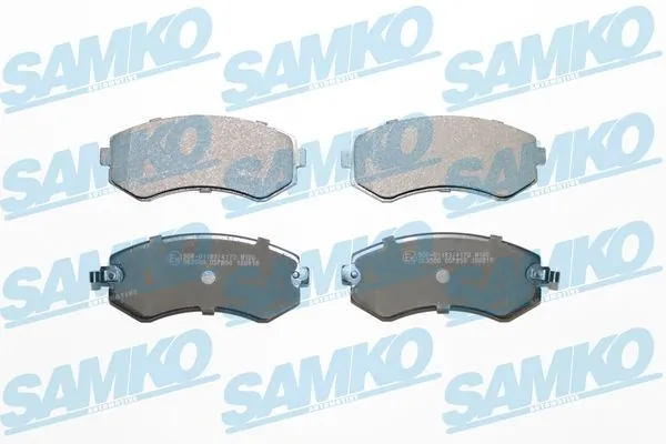 Brake Pad Set, disc brake 5SP856