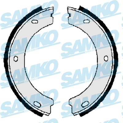 Brake Shoe Set, parking brake 86400