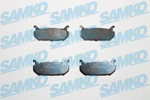 Brake Pad Set, disc brake 5SP512