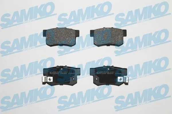 Brake Pad Set, disc brake 5SP508