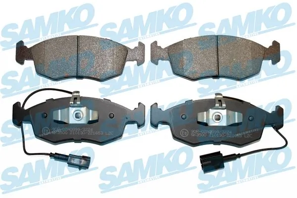 Brake Pad Set, disc brake 5SP1653
