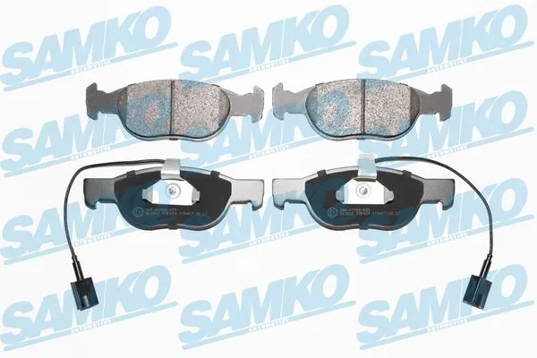 Brake Pad Set, disc brake 5SP424