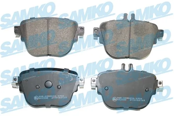Brake Pad Set, disc brake 5SP2168