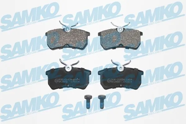 Brake Pad Set, disc brake 5SP697