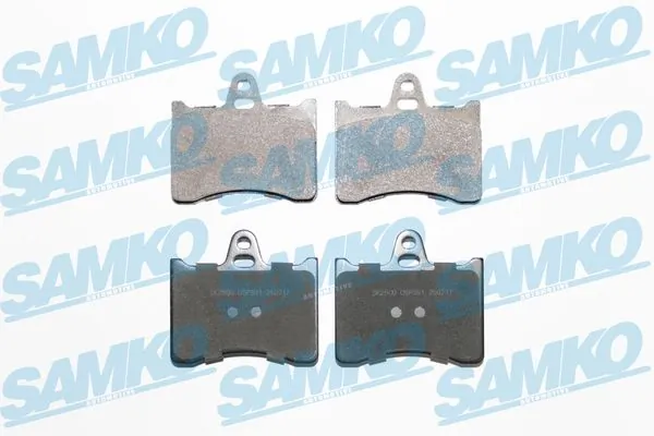 Brake Pad Set, disc brake 5SP391