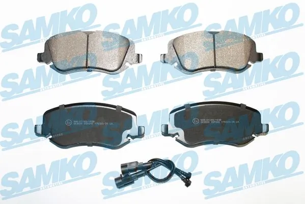Brake Pad Set, disc brake 5SP842