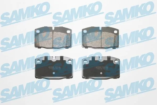 Brake Pad Set, disc brake 5SP190