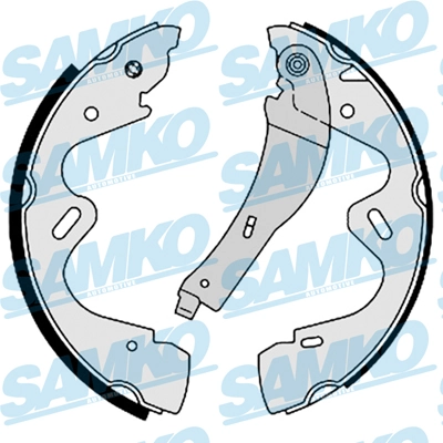Brake Shoe Set 88730