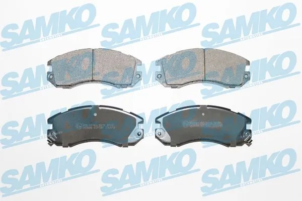 Brake Pad Set, disc brake 5SP546