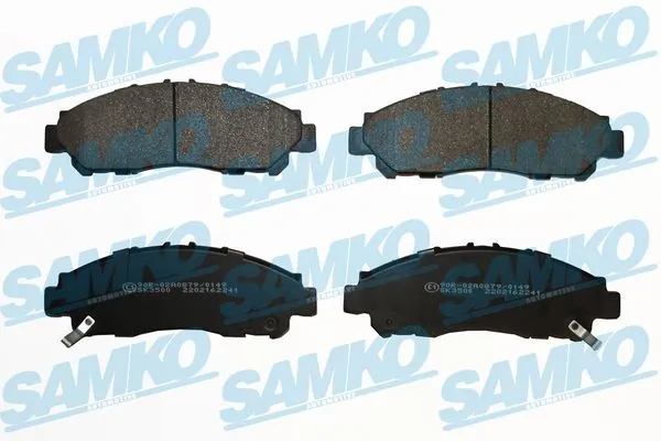 Brake Pad Set, disc brake 5SP2241