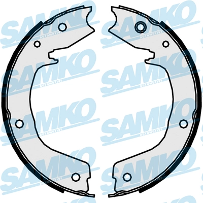 Brake Shoe Set, parking brake 89850