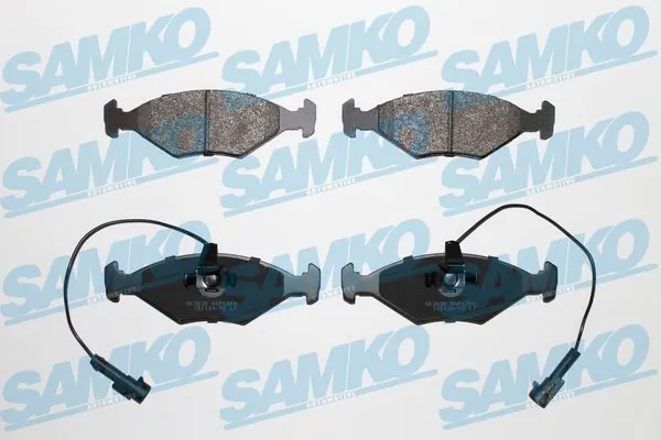 Brake Pad Set, disc brake 5SP1204