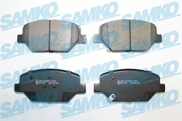 Brake Pad Set, disc brake 5SP2108