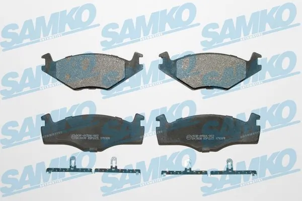 Brake Pad Set, disc brake 5SP225