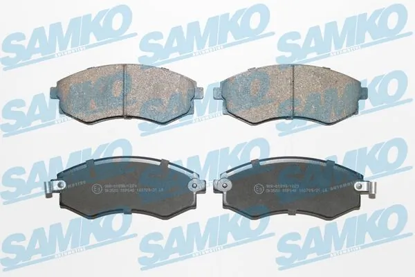 Brake Pad Set, disc brake 5SP640