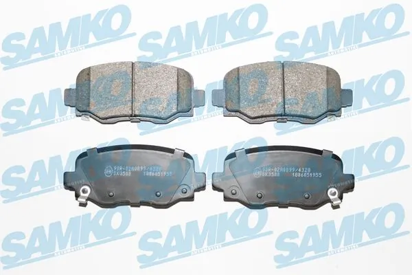 Brake Pad Set, disc brake 5SP1955