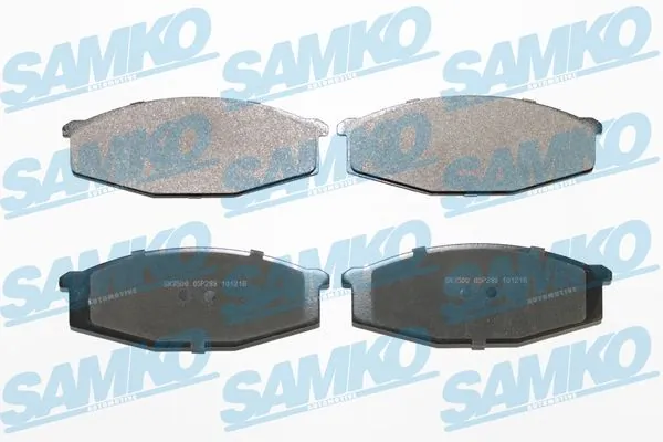 Brake Pad Set, disc brake 5SP289