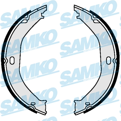 Brake Shoe Set, parking brake 89520