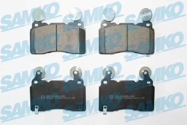 Brake Pad Set, disc brake 5SP2114