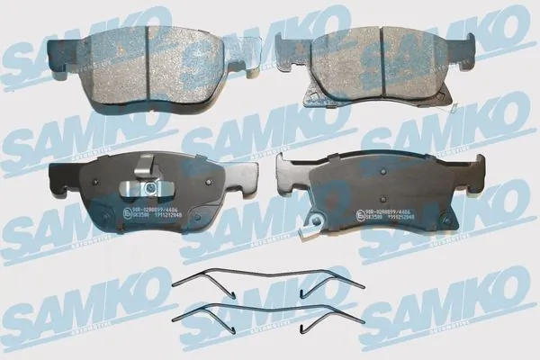 Brake Pad Set, disc brake 5SP2048K