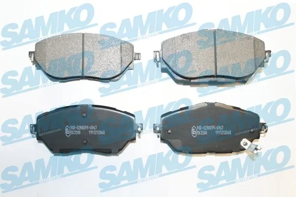 Brake Pad Set, disc brake 5SP2068