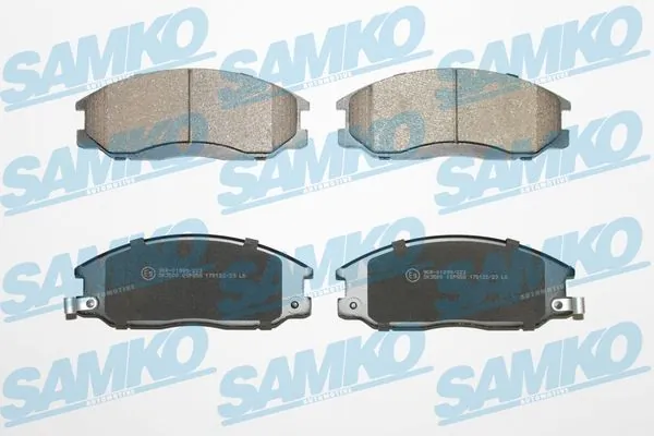 Brake Pad Set, disc brake 5SP858