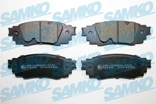 Brake Pad Set, disc brake 5SP2220