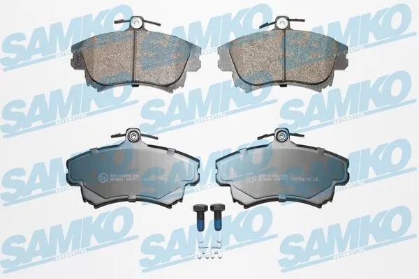Brake Pad Set, disc brake 5SP711
