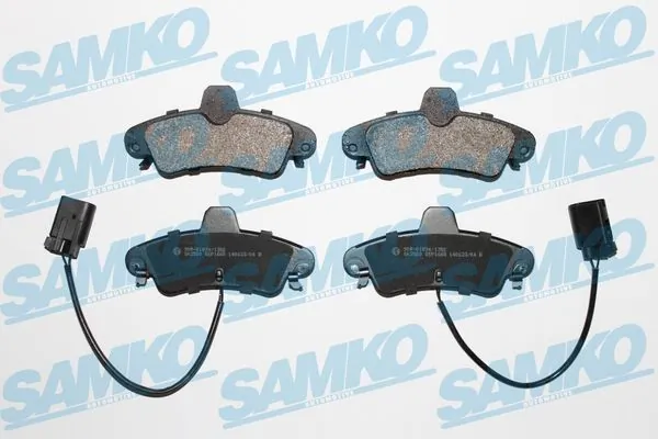 Brake Pad Set, disc brake 5SP1668