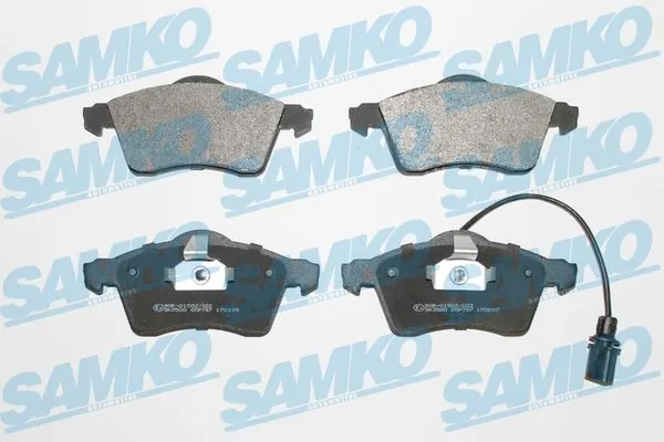 Brake Pad Set, disc brake 5SP787