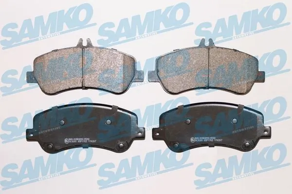 Brake Pad Set, disc brake 5SP1762