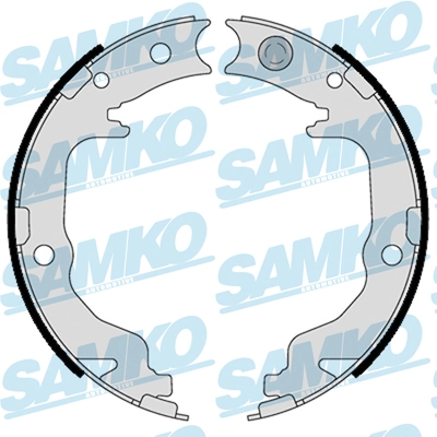 Brake Shoe Set, parking brake 89540