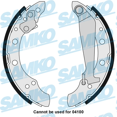 Brake Shoe Set 85730