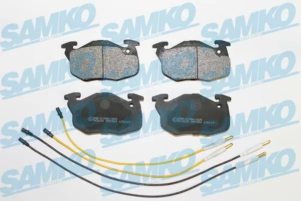 Brake Pad Set, disc brake 5SP384