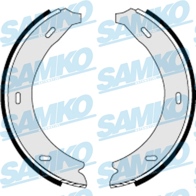 Brake Shoe Set, parking brake 87320