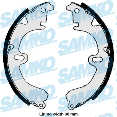 Brake Shoe Set 85860