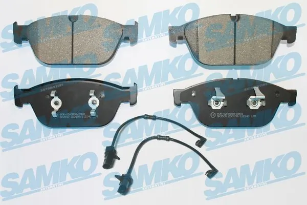 Brake Pad Set, disc brake 5SP2140A