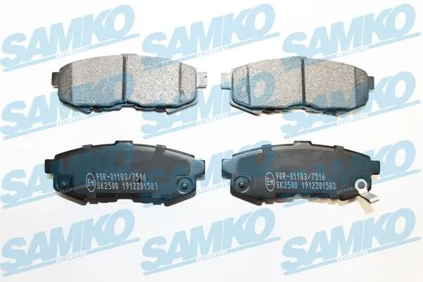 Brake Pad Set, disc brake 5SP1503