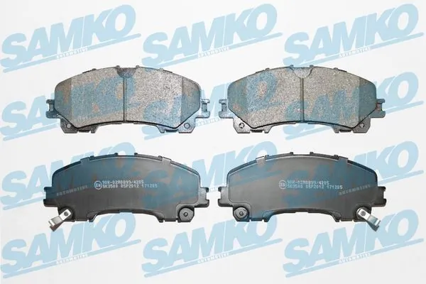 Brake Pad Set, disc brake 5SP2012
