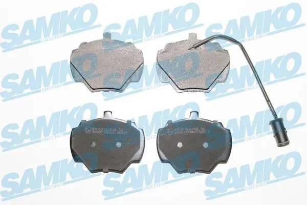 Brake Pad Set, disc brake 5SP431