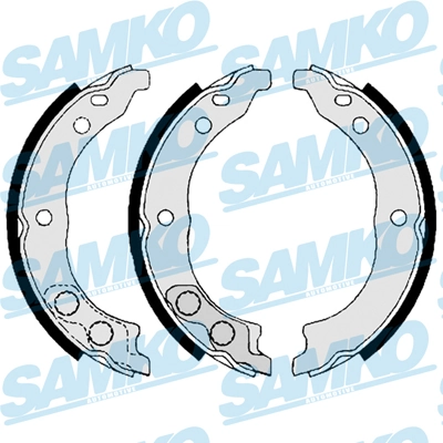 Brake Shoe Set, parking brake 88900
