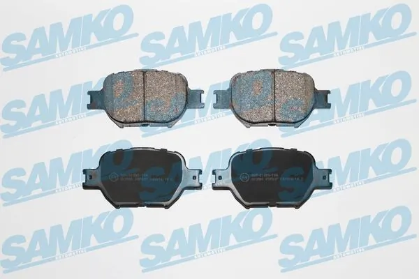 Brake Pad Set, disc brake 5SP837