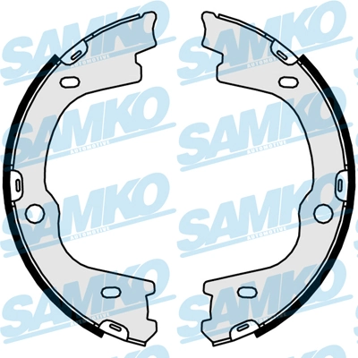 Brake Shoe Set, parking brake 81057
