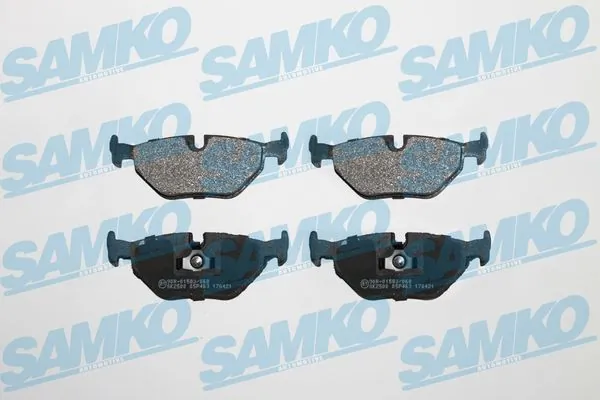 Brake Pad Set, disc brake 5SP463
