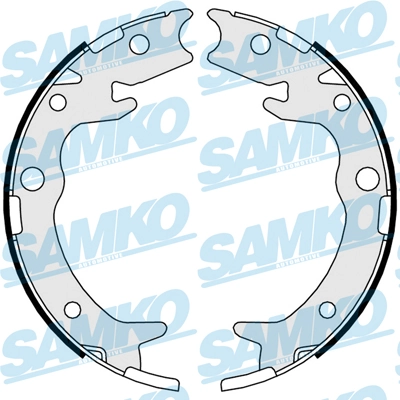 Brake Shoe Set, parking brake 89790