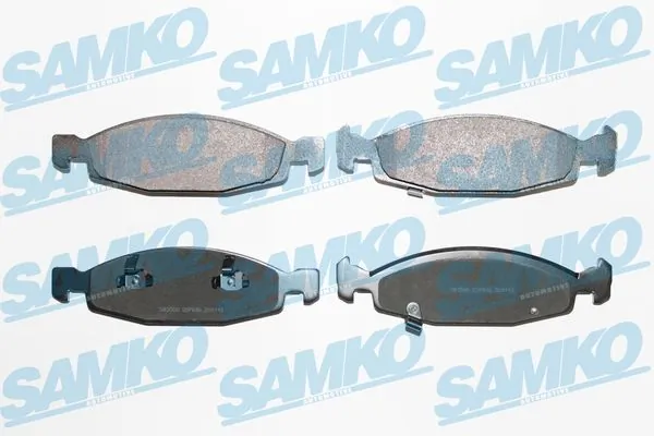 Brake Pad Set, disc brake 5SP840