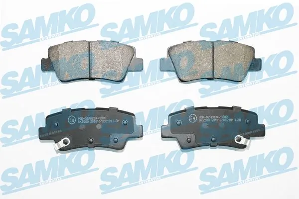 Brake Pad Set, disc brake 5SP2181