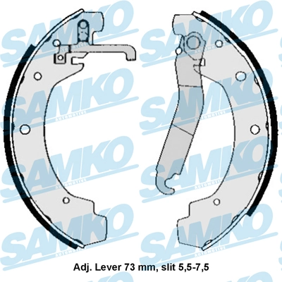 Brake Shoe Set 84570