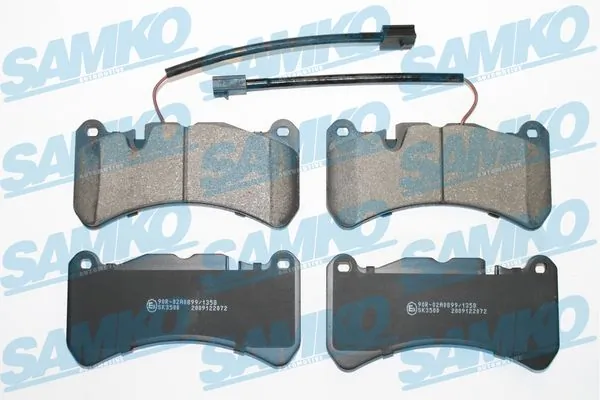 Brake Pad Set, disc brake 5SP2072